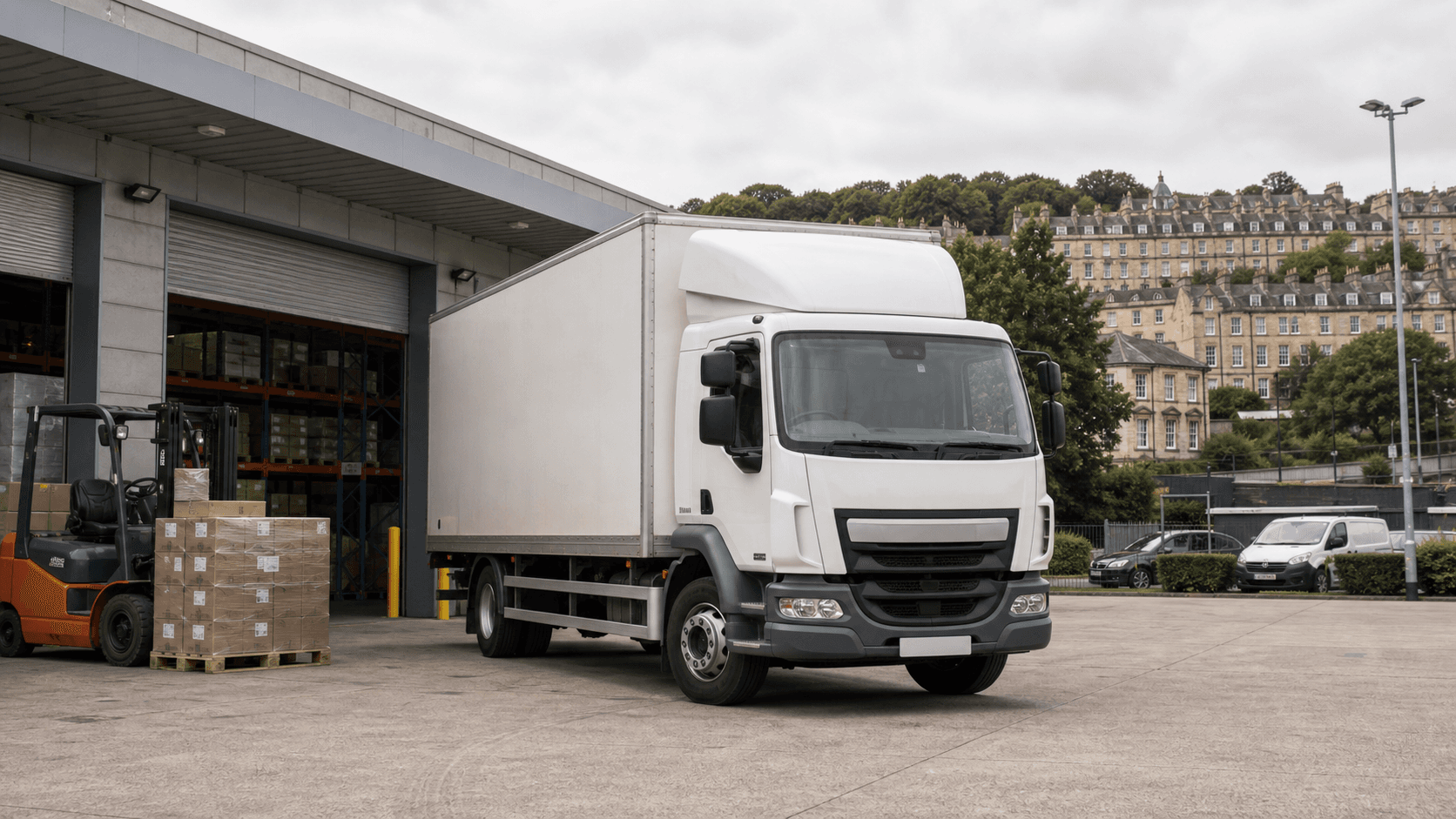 Self-drive truck available for heavier transport in Bath